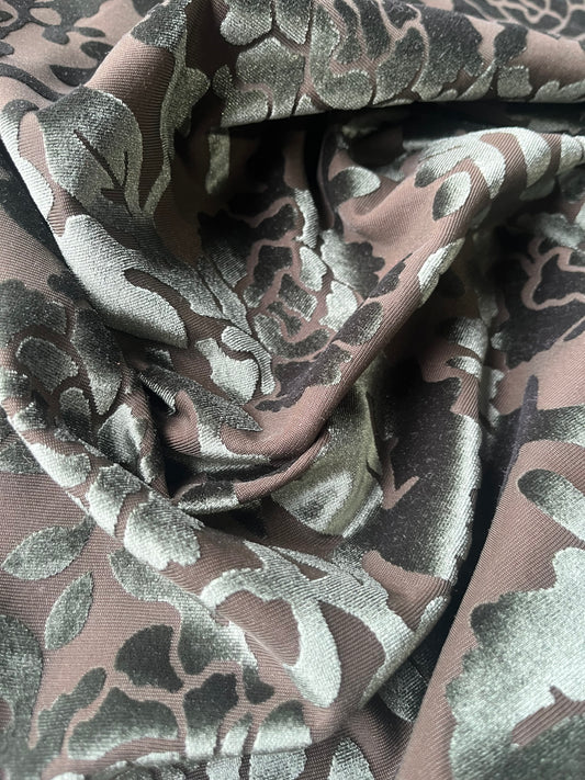 ATILLA 041 jersey double flowers burn out