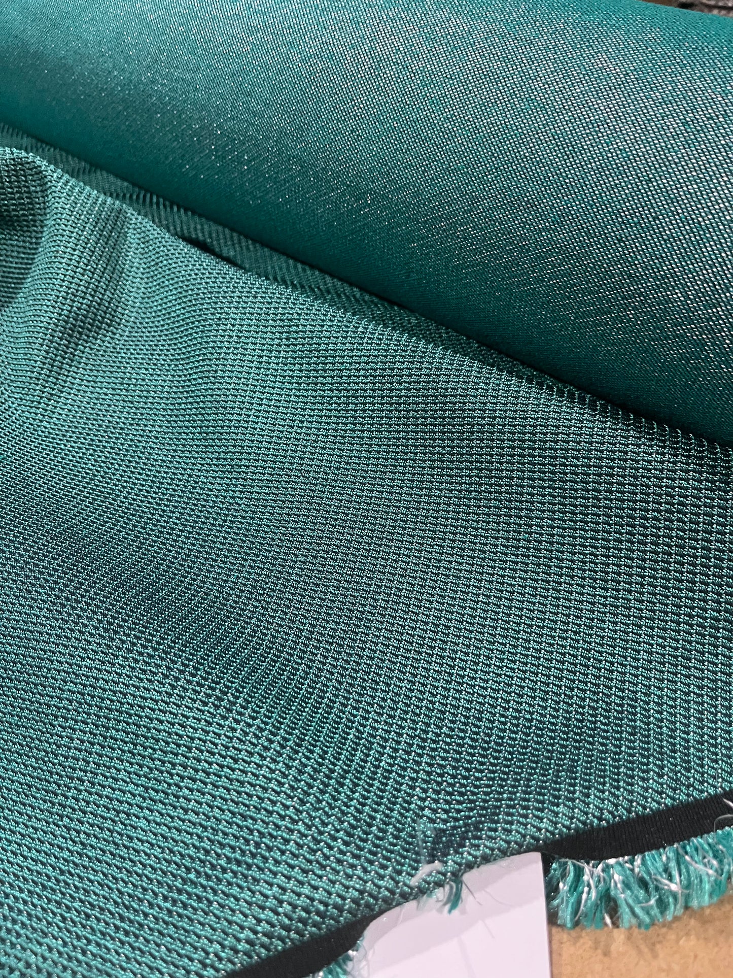 G03 CLUB 031 stretch jacquard metallic green