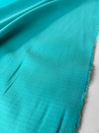 TOTO 012 viscose/silk stripes cyan