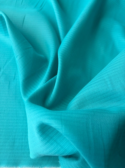 TOTO 012 viscose/silk stripes cyan