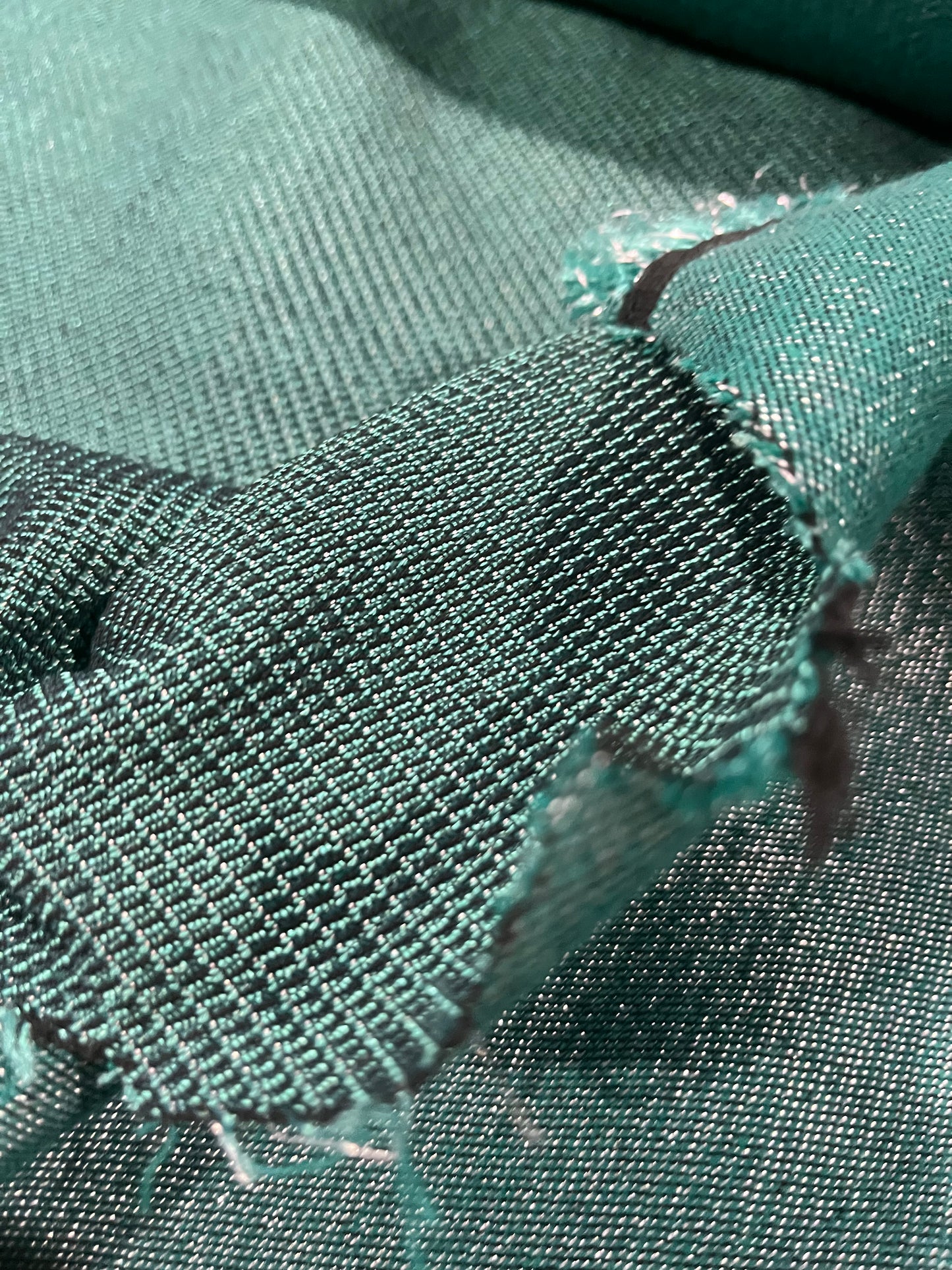 G03 CLUB 031 stretch jacquard metallic green