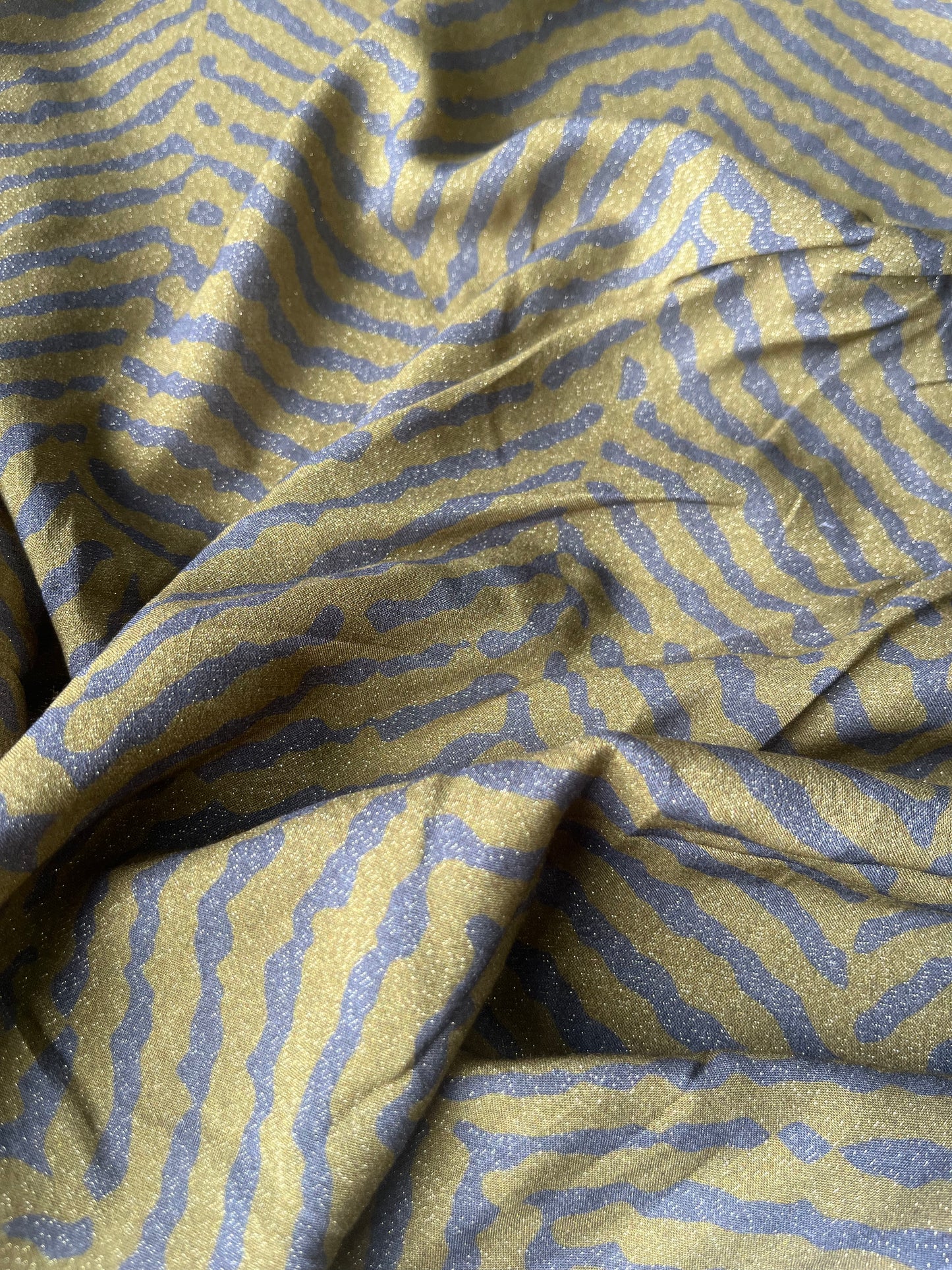 ATILLA 042 viscose lurex herringbone