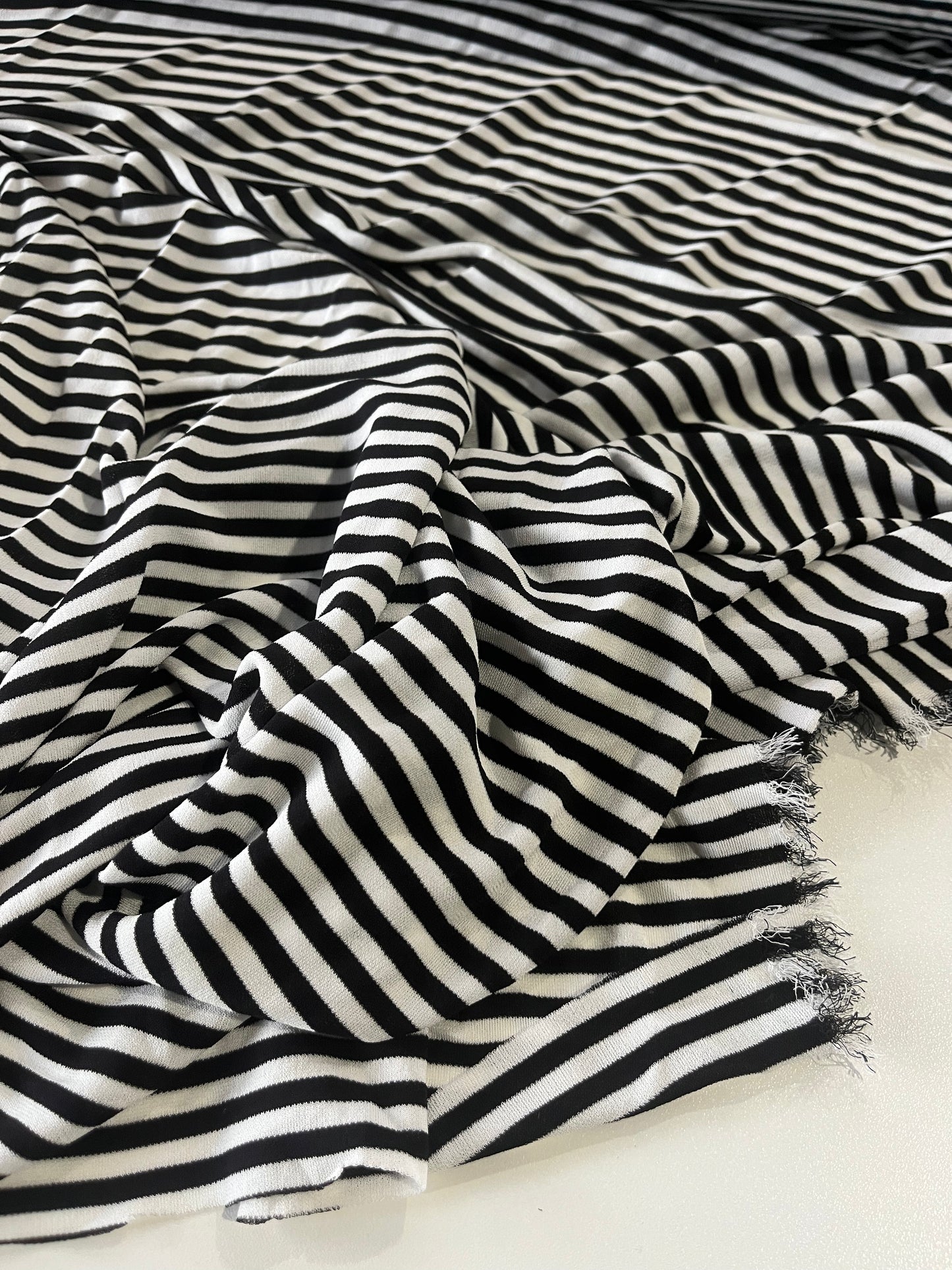 GARRY 002 jersey crêpe stripes