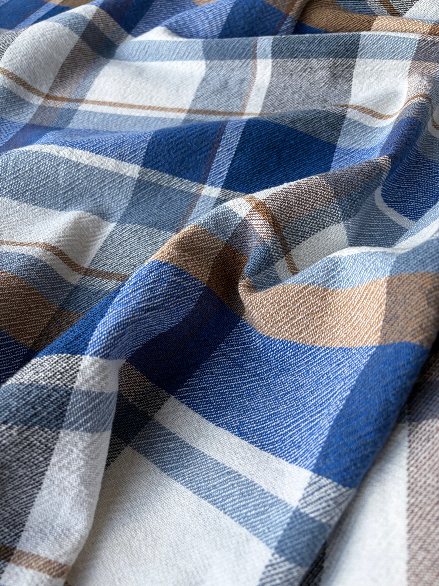 TOTO 016 heavy cotton check vintage look