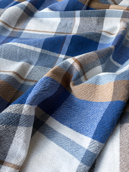 TOTO 016 heavy cotton check vintage look