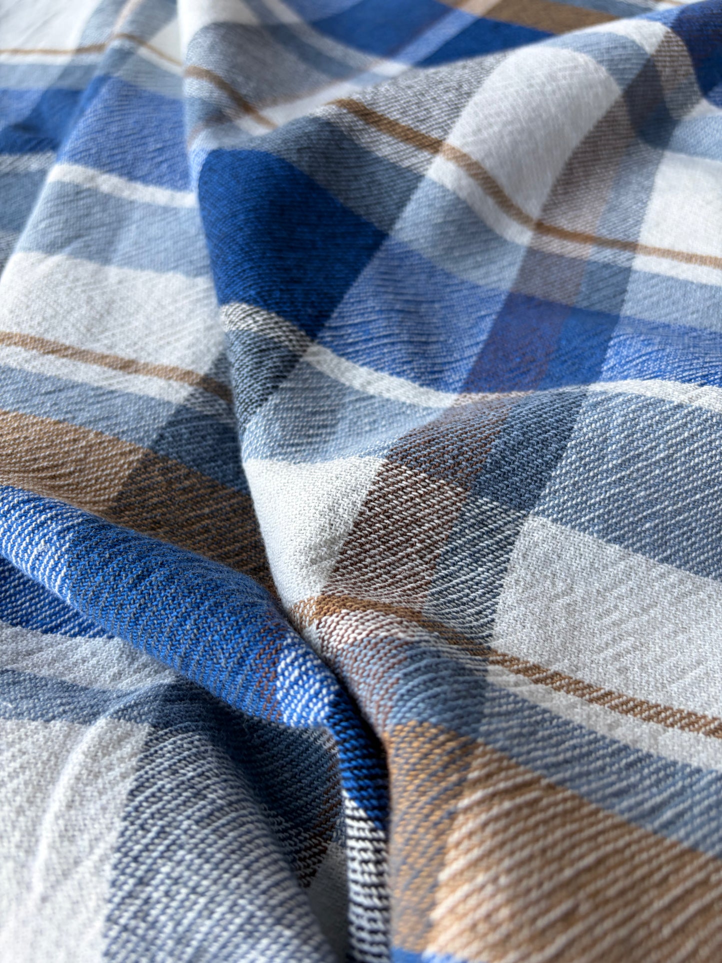 TOTO 016 heavy cotton check vintage look