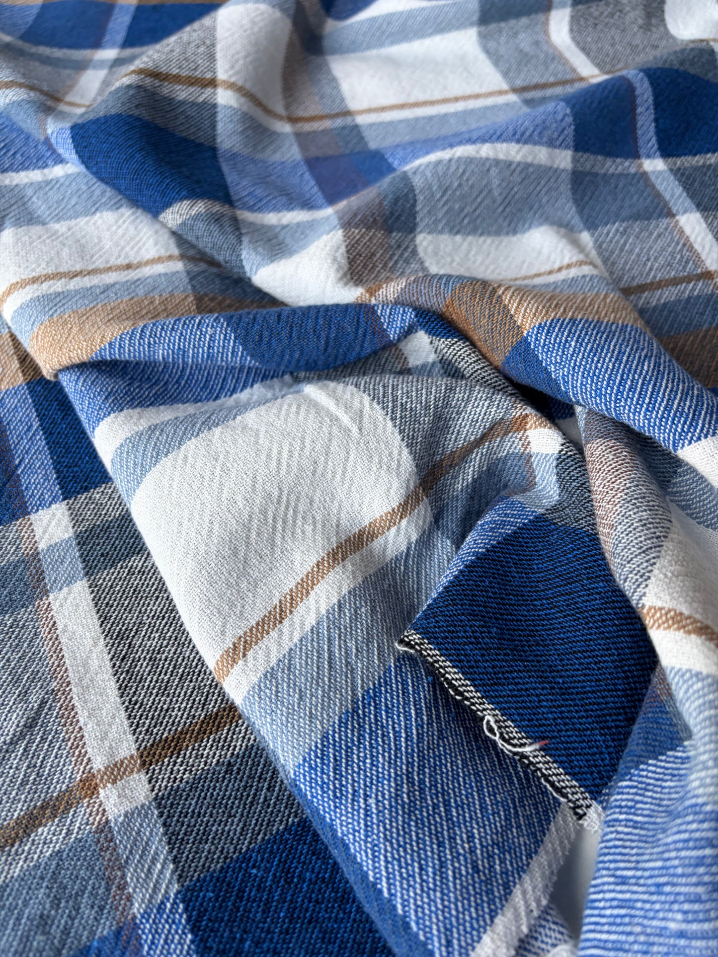 TOTO 016 heavy cotton check vintage look
