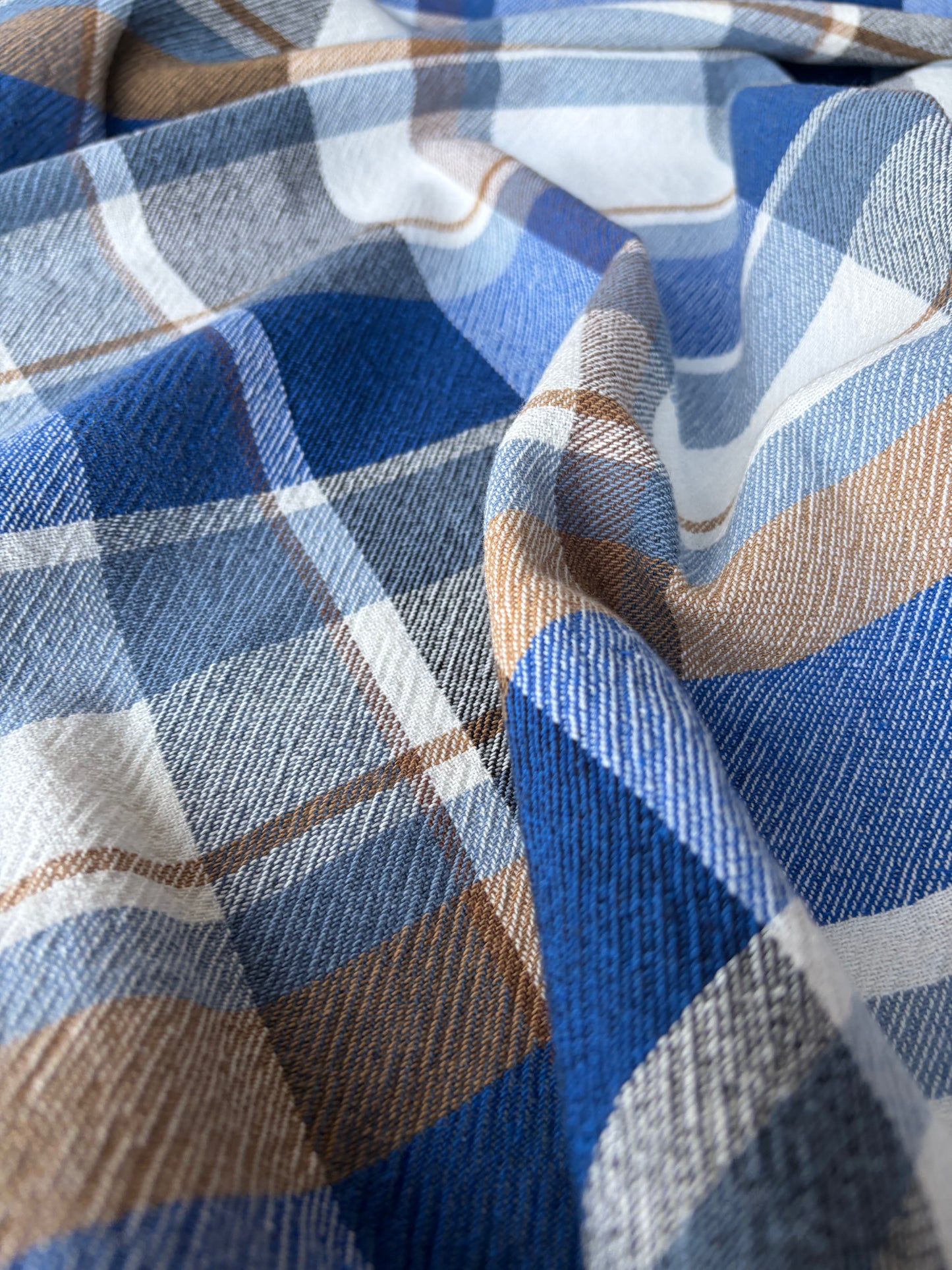 TOTO 016 heavy cotton check vintage look