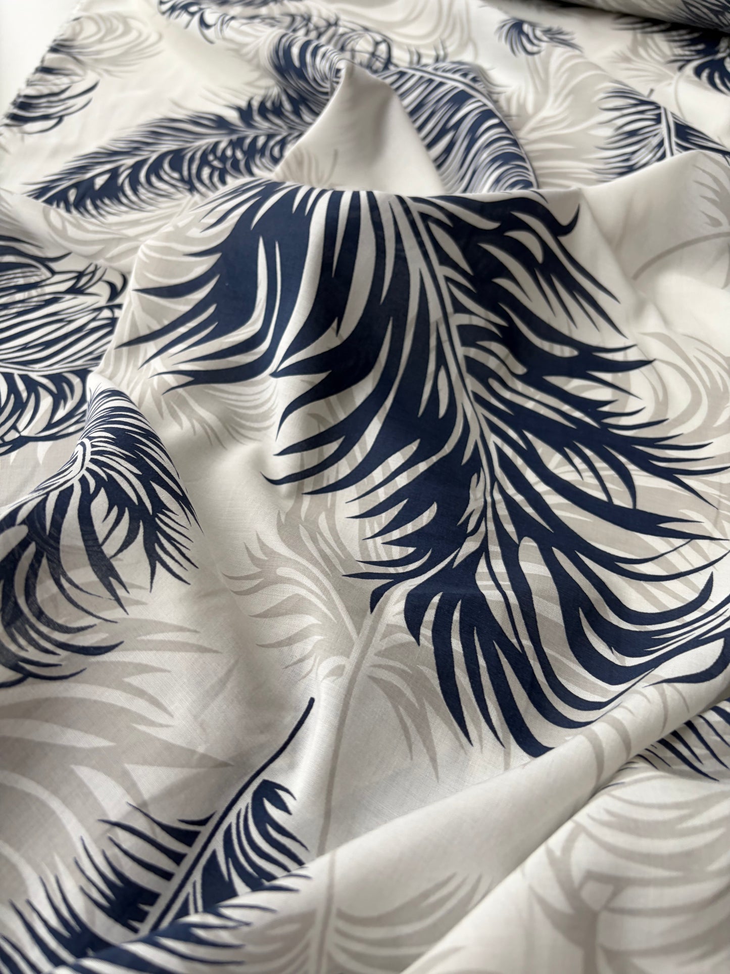 PAZZO 017 cotton voile palmier print