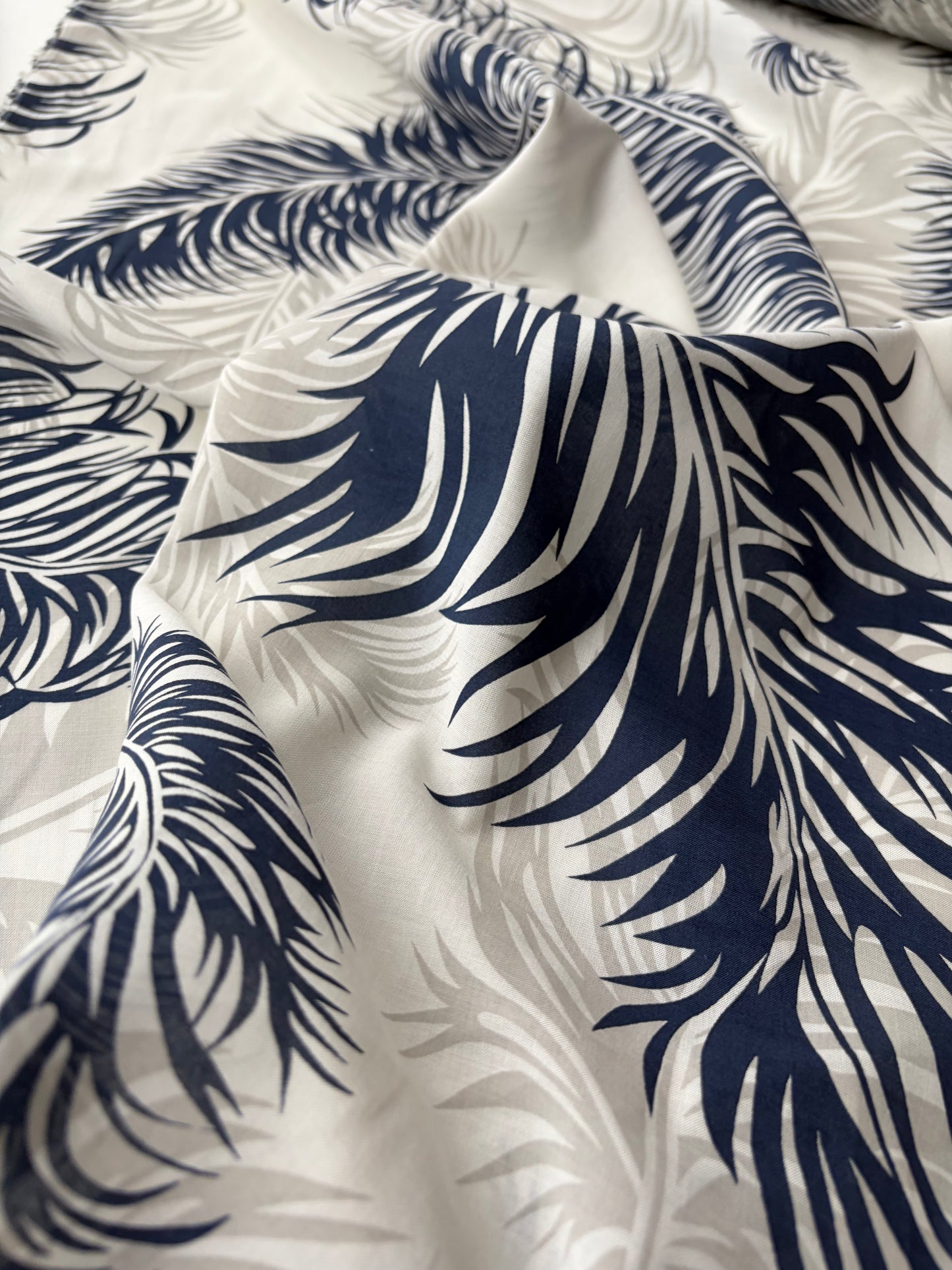 PAZZO 017 cotton voile palmier print