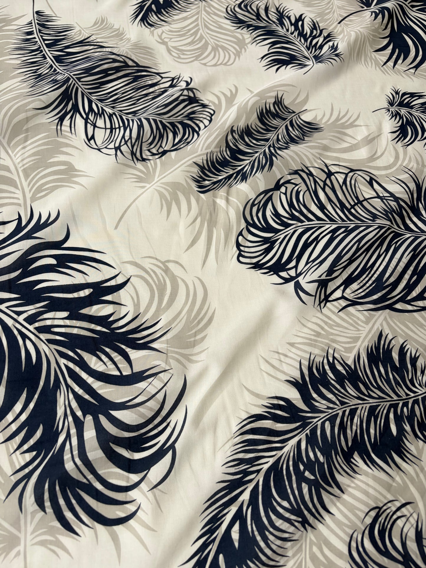 PAZZO 017 cotton voile palmier print