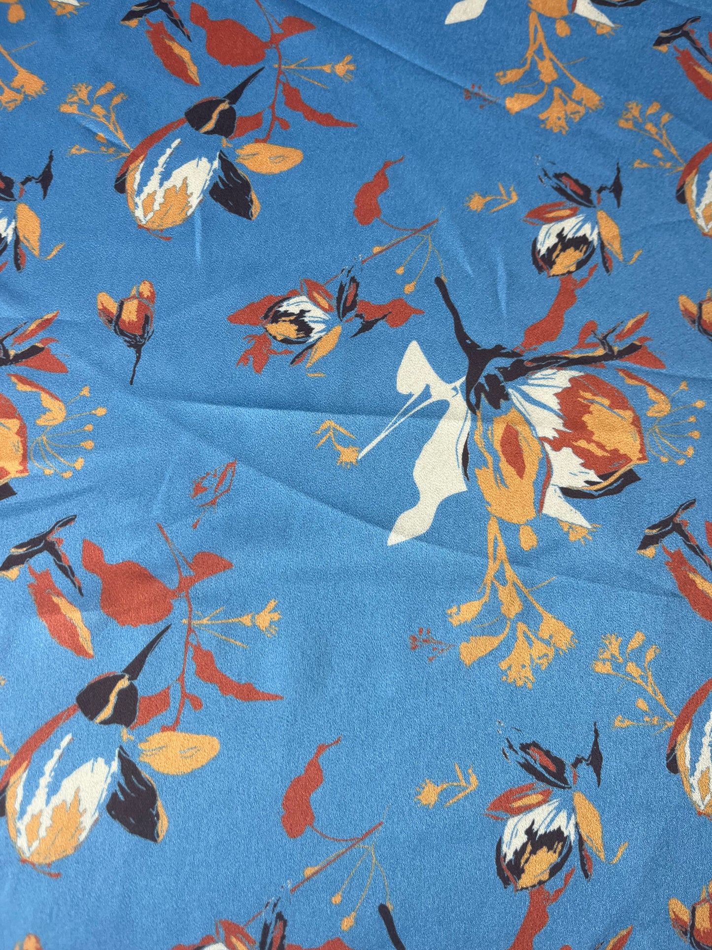 ATILLA 047 silky satin digital flowers