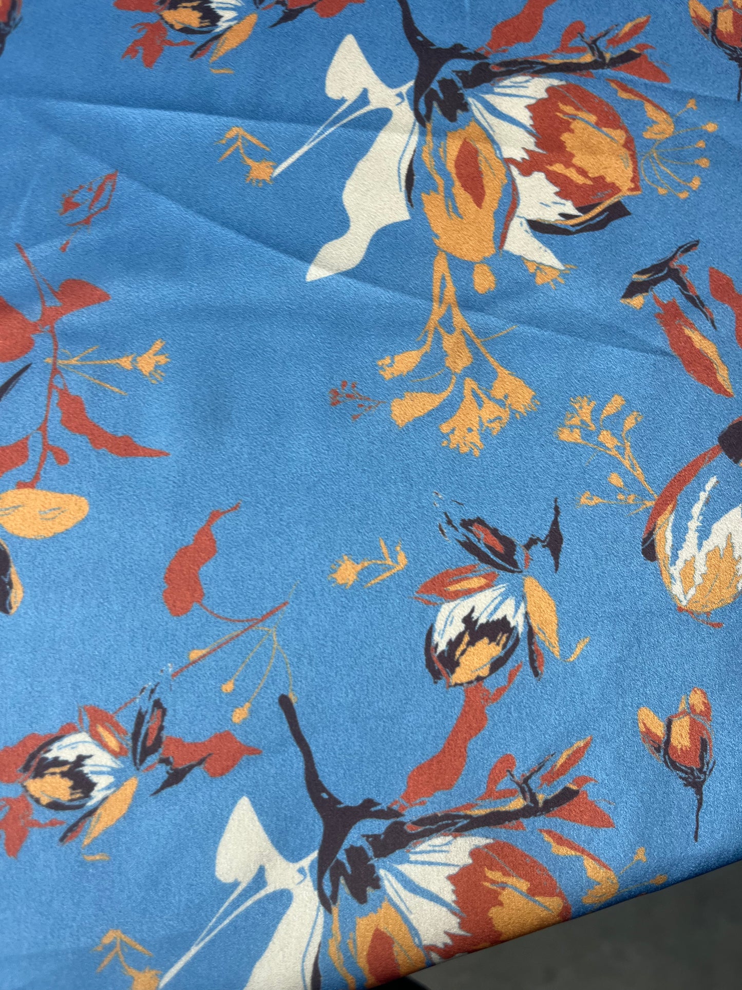 ATILLA 047 silky satin digital flowers