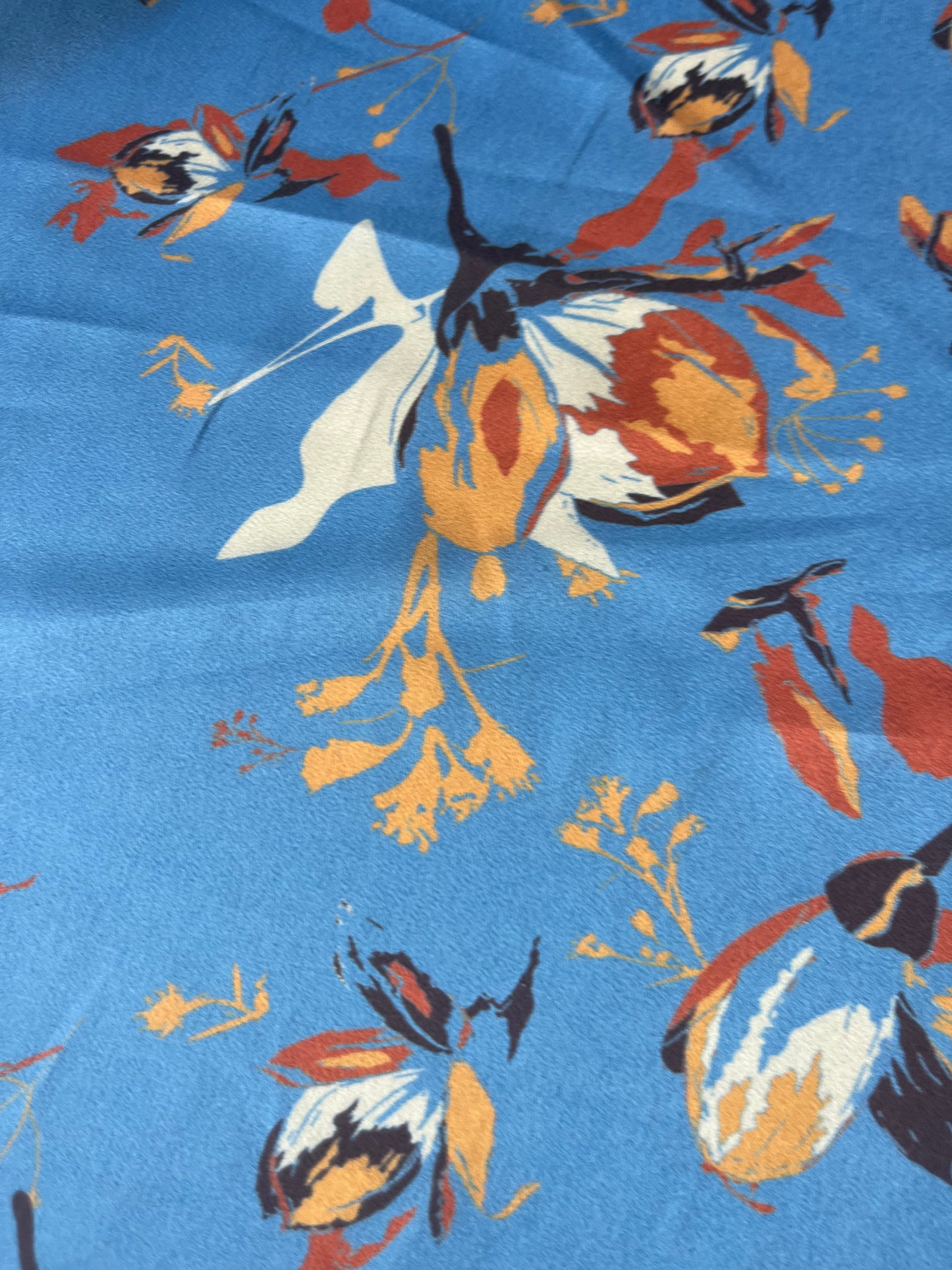 ATILLA 047 silky satin digital flowers