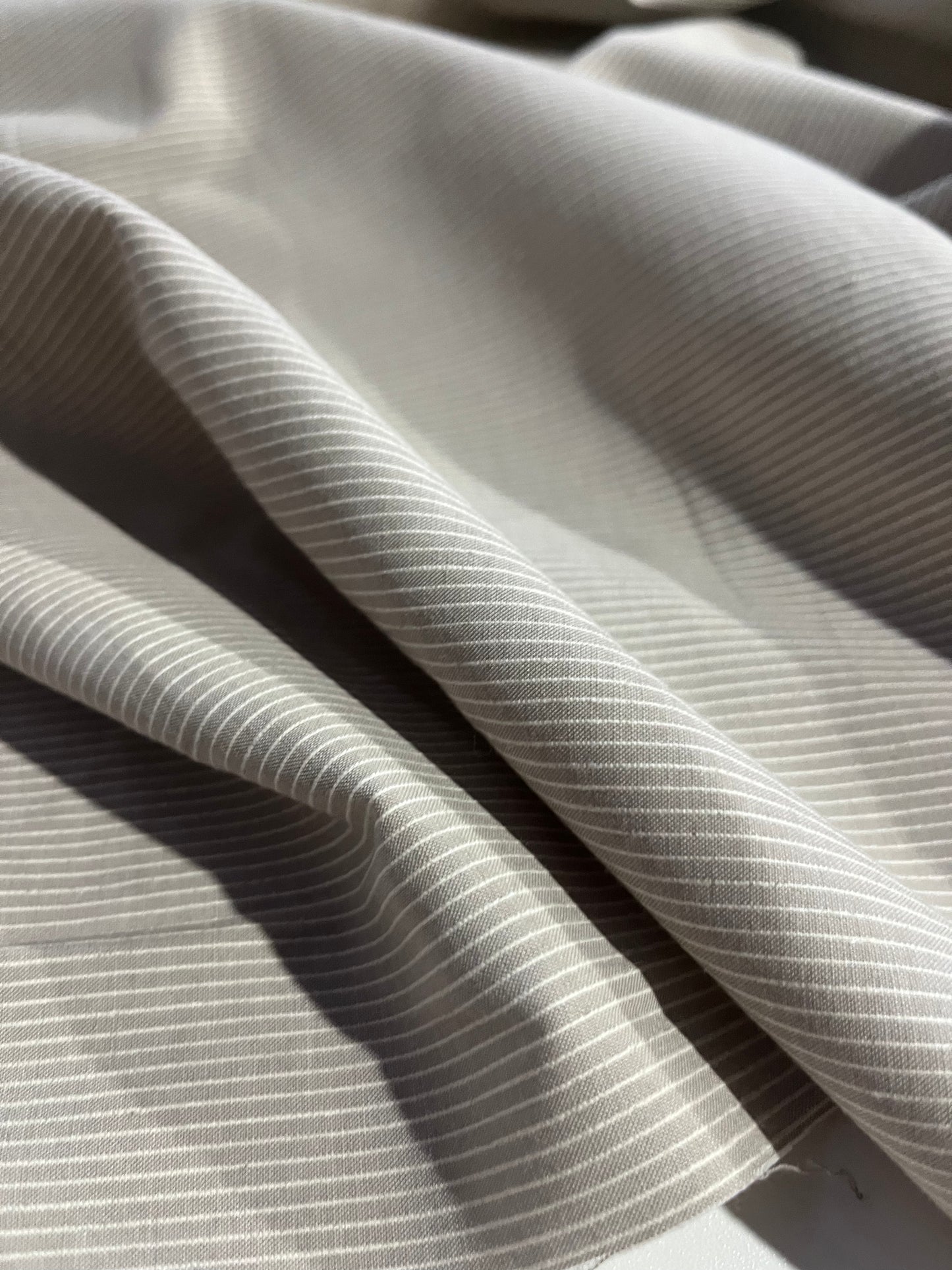 WALLY 044 cotton linen stripes