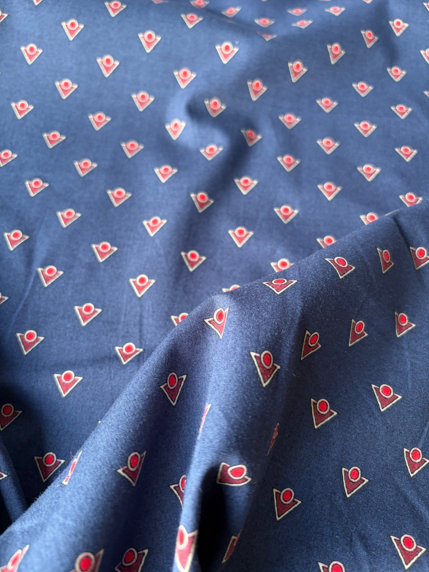 TOTO 020 cotton poplin print "basket"