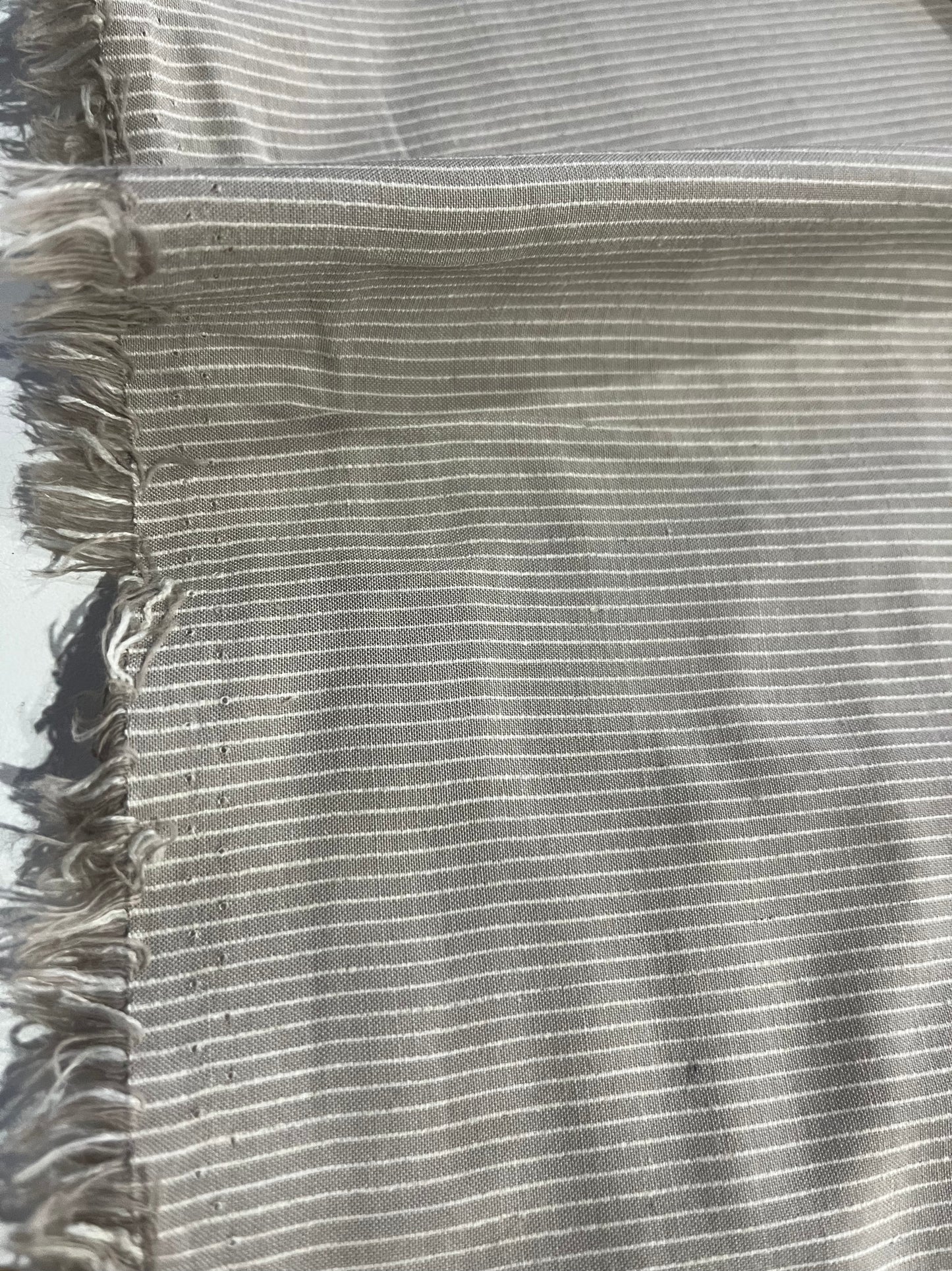 WALLY 044 cotton linen stripes