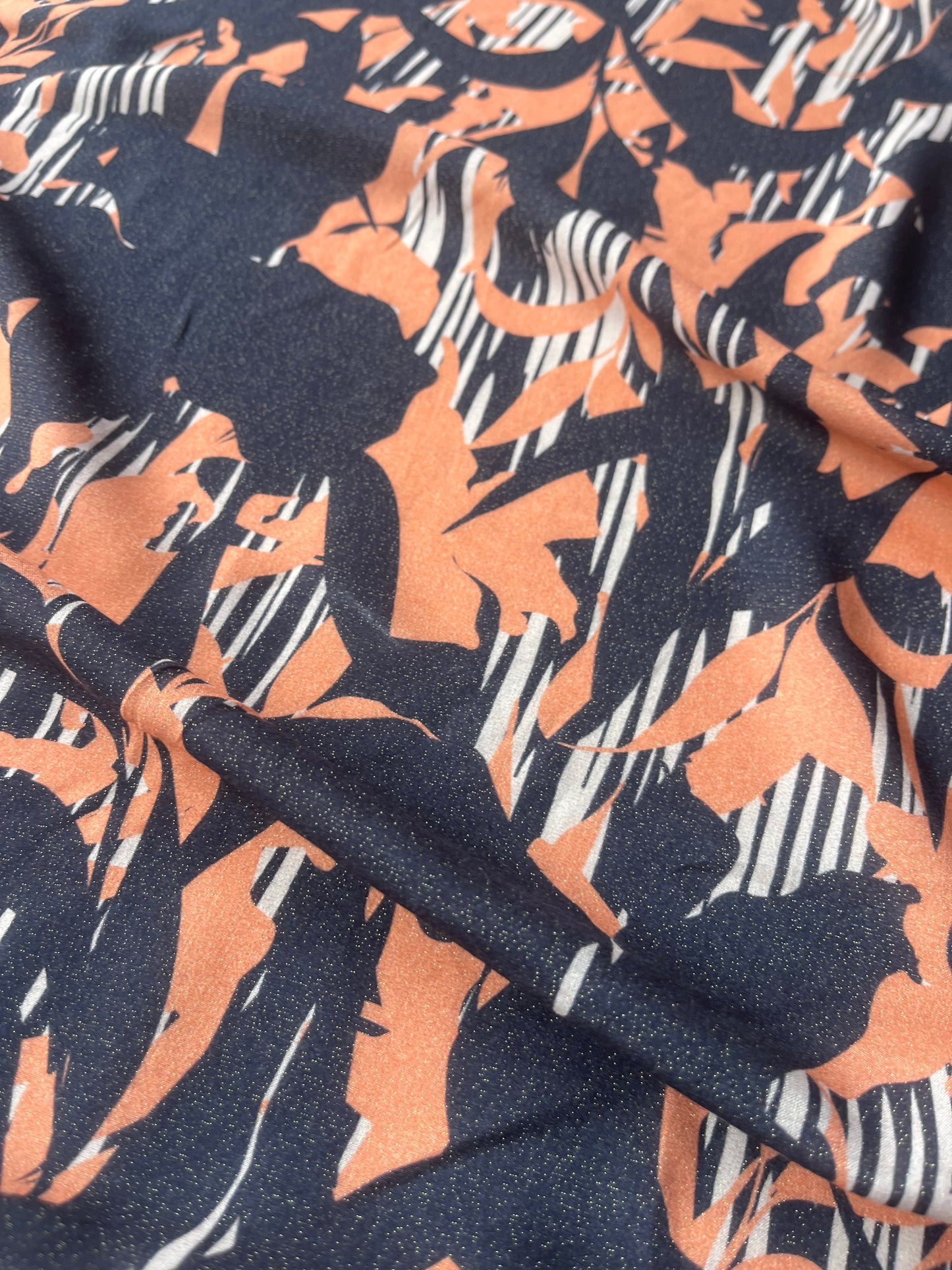 ATILLA 049 viscose lurex floral shadows