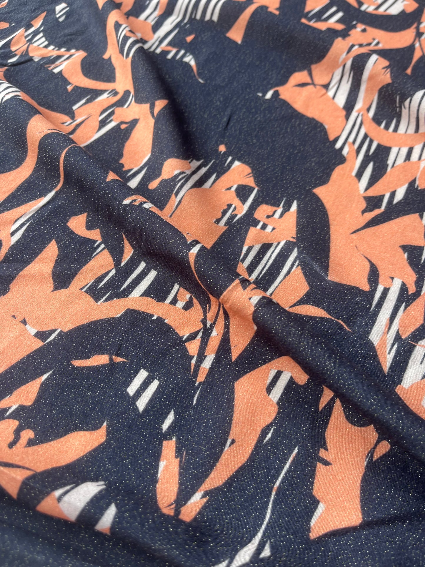 ATILLA 049 viscose lurex floral shadows
