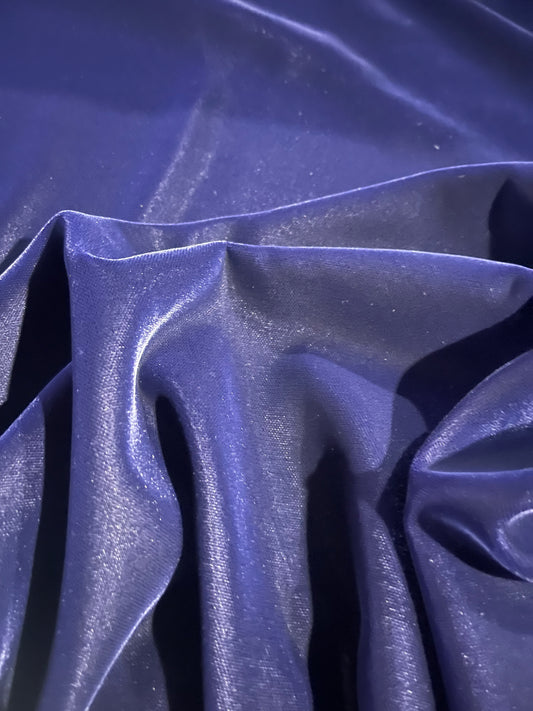 BACCHUS 003 viscose velvet Royal blue