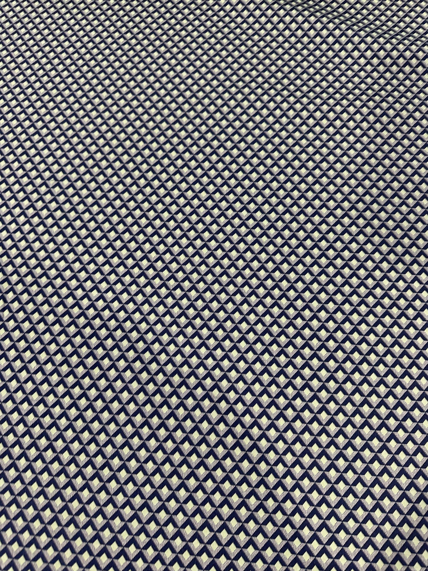 Jacques 115 jacquard geometrical design green/blue