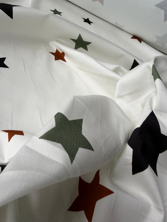 PAZZO 024 cotton twill stretch stars