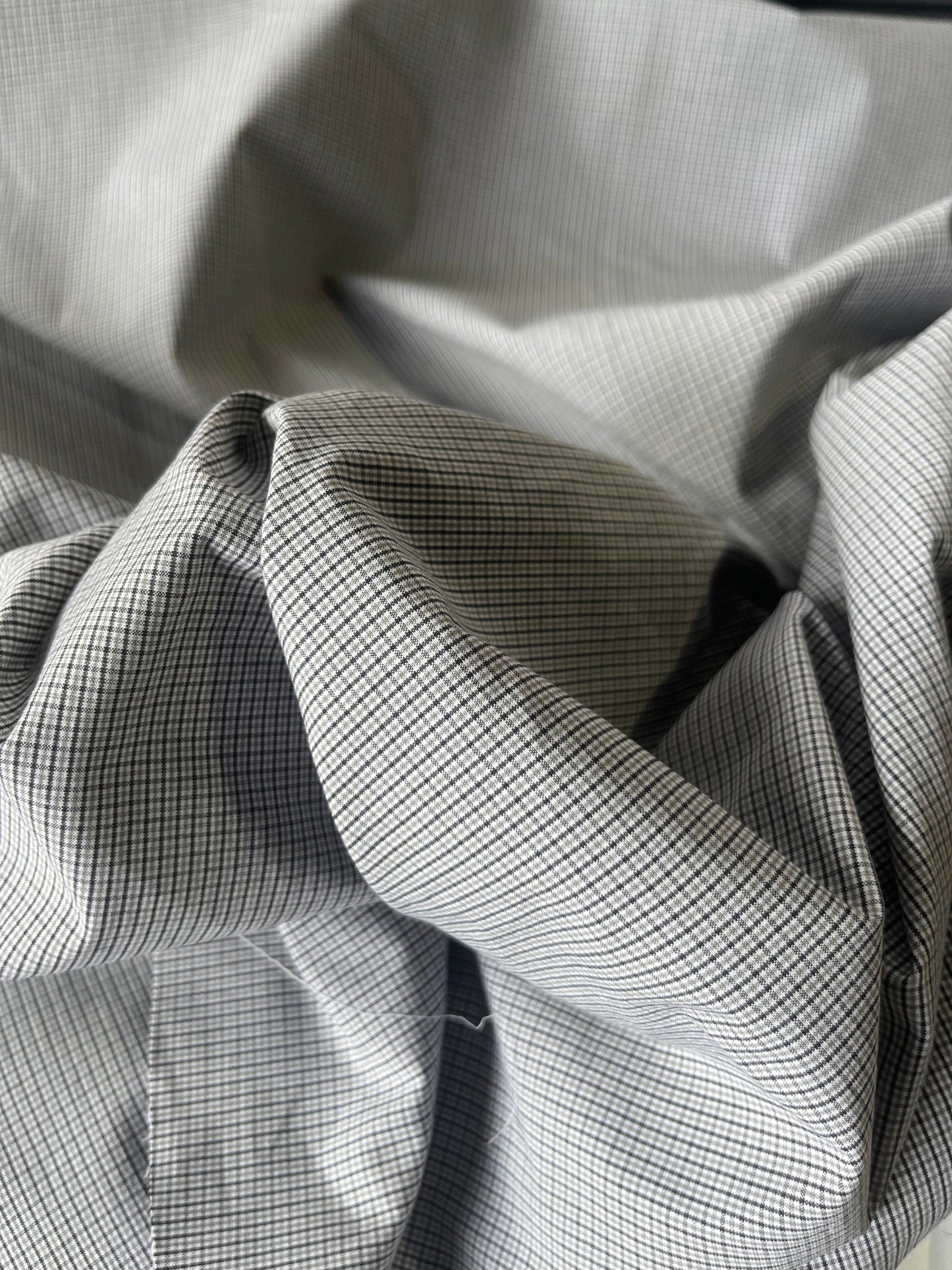 GARRY 012 cotton suiting fabric mini check