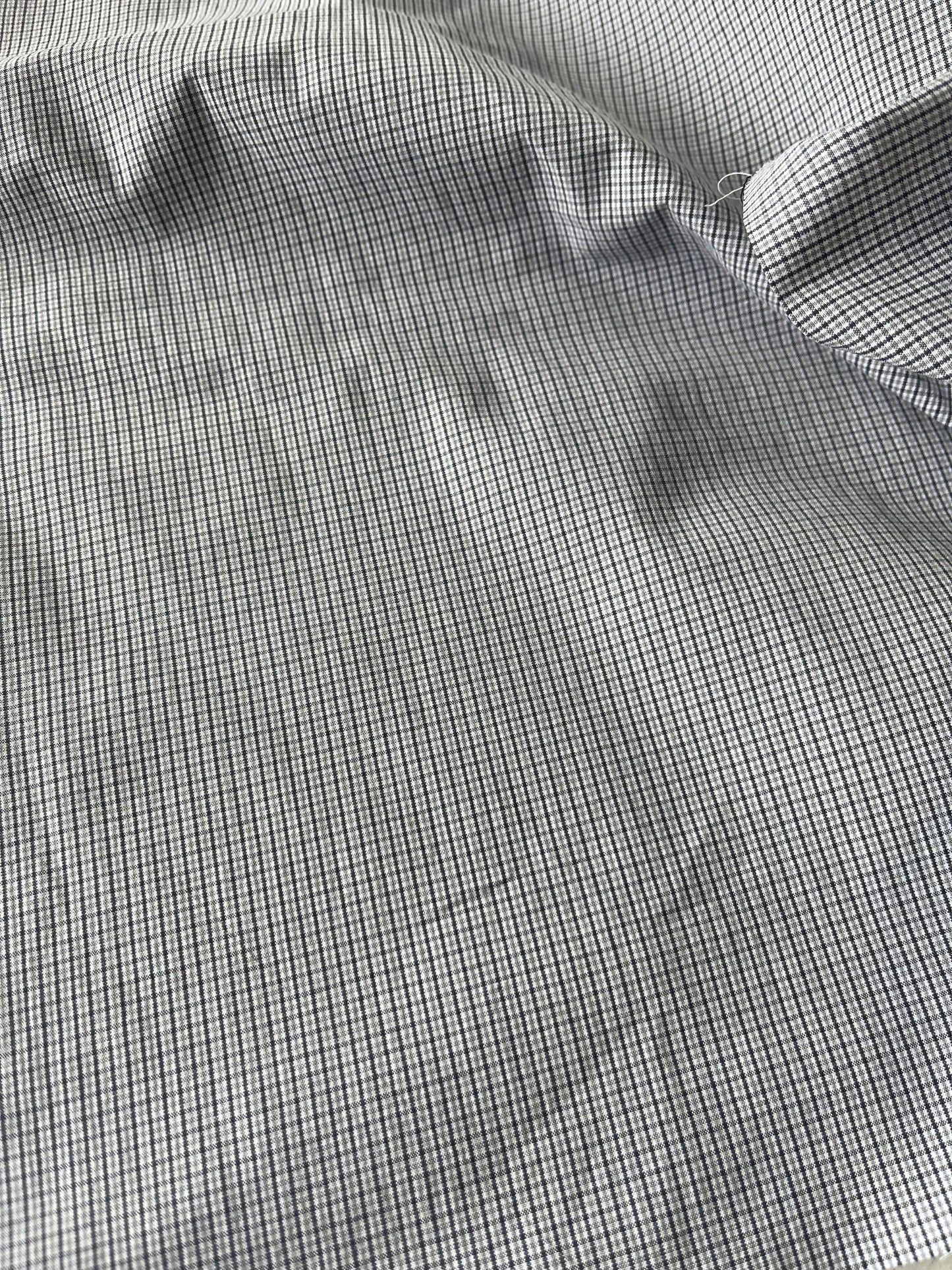 GARRY 012 cotton suiting fabric mini check