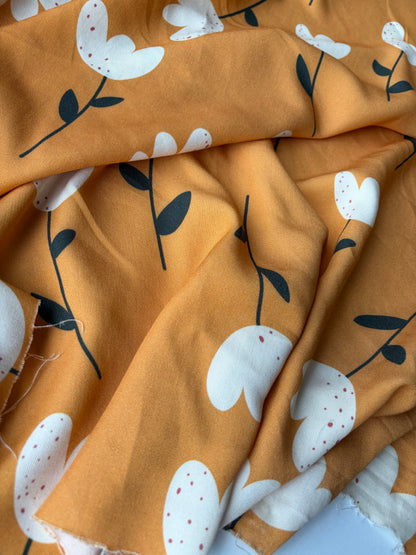 PC PAZZO 026 viscose twill naive flowers