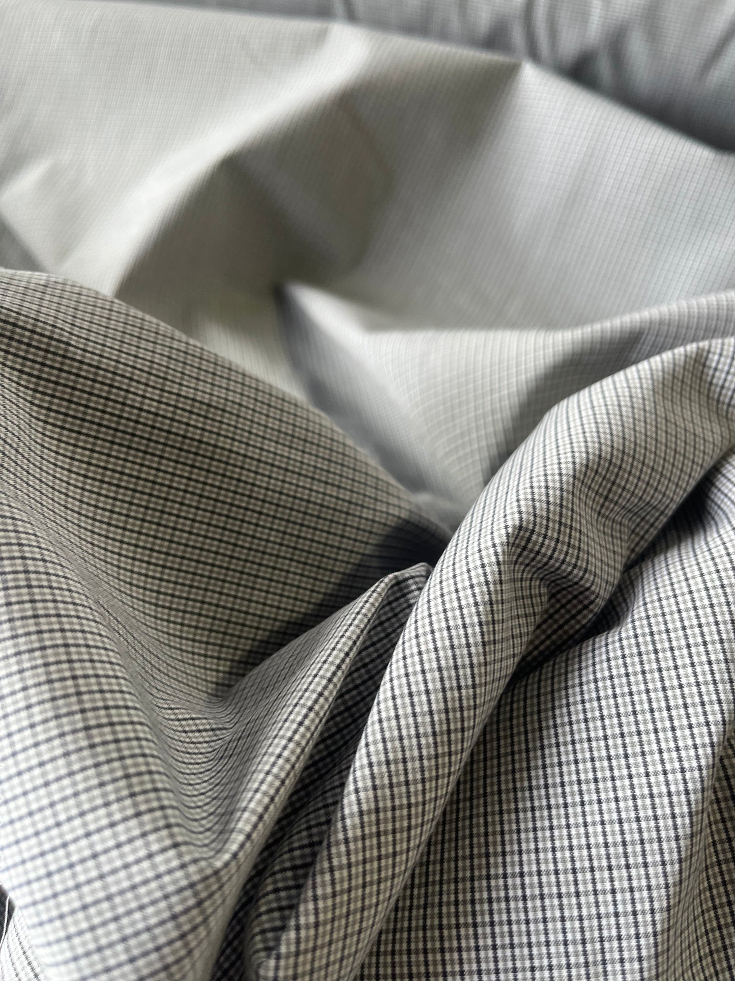 GARRY 012 cotton suiting fabric mini check