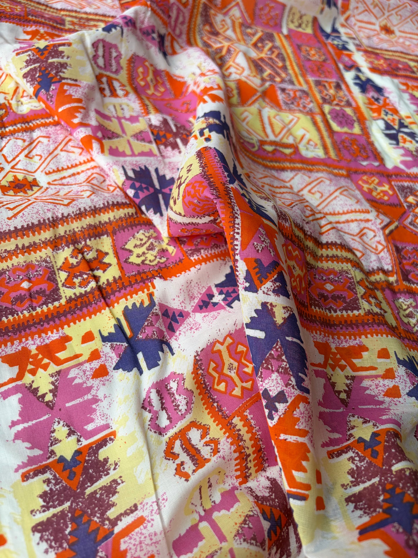 PAZZO 027 cotton voile multicolor patchwork