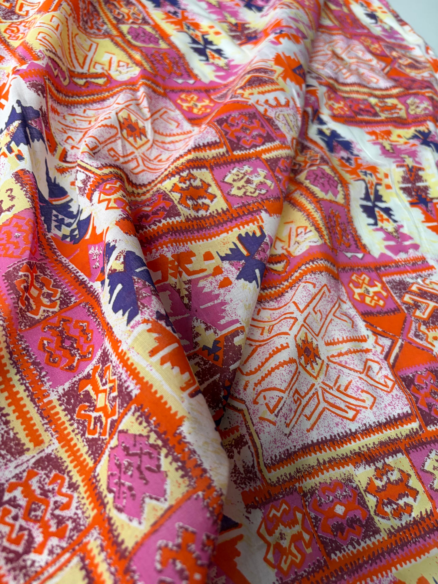 PAZZO 027 cotton voile multicolor patchwork