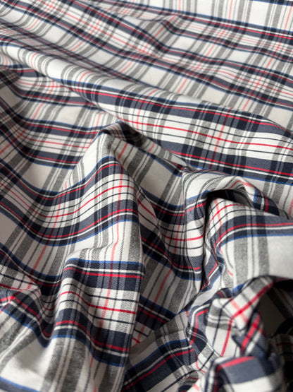 TOTO 031 cotton bengaline classical clan check