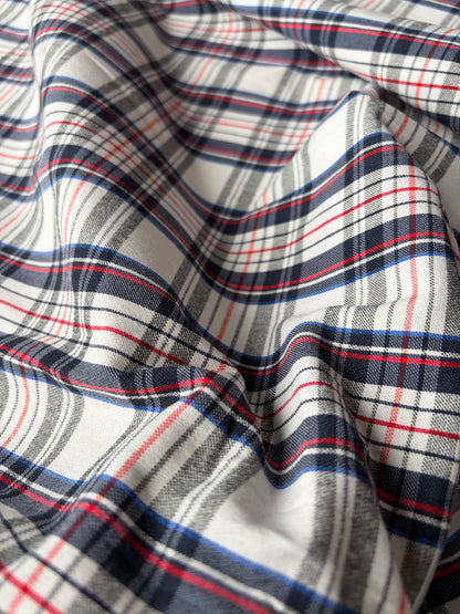 TOTO 031 cotton bengaline classical clan check