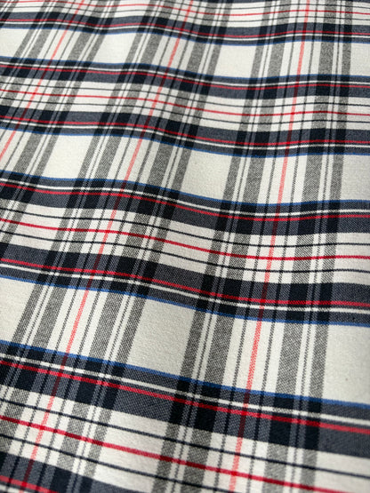 TOTO 031 cotton bengaline classical clan check