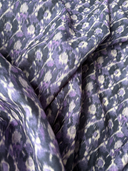 PAZZO 029 viscose purple tie-dye