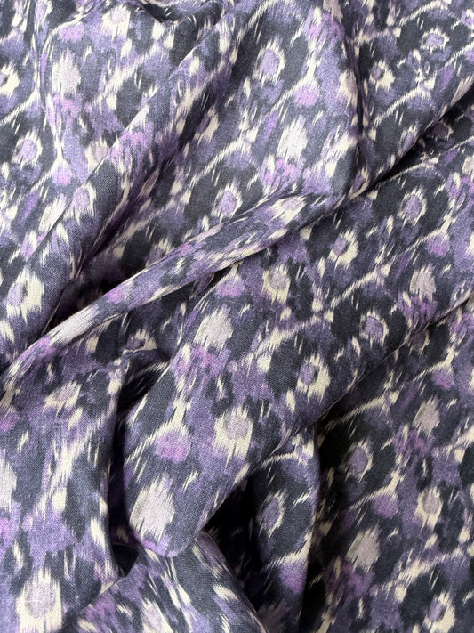 PAZZO 029 viscose purple tie-dye