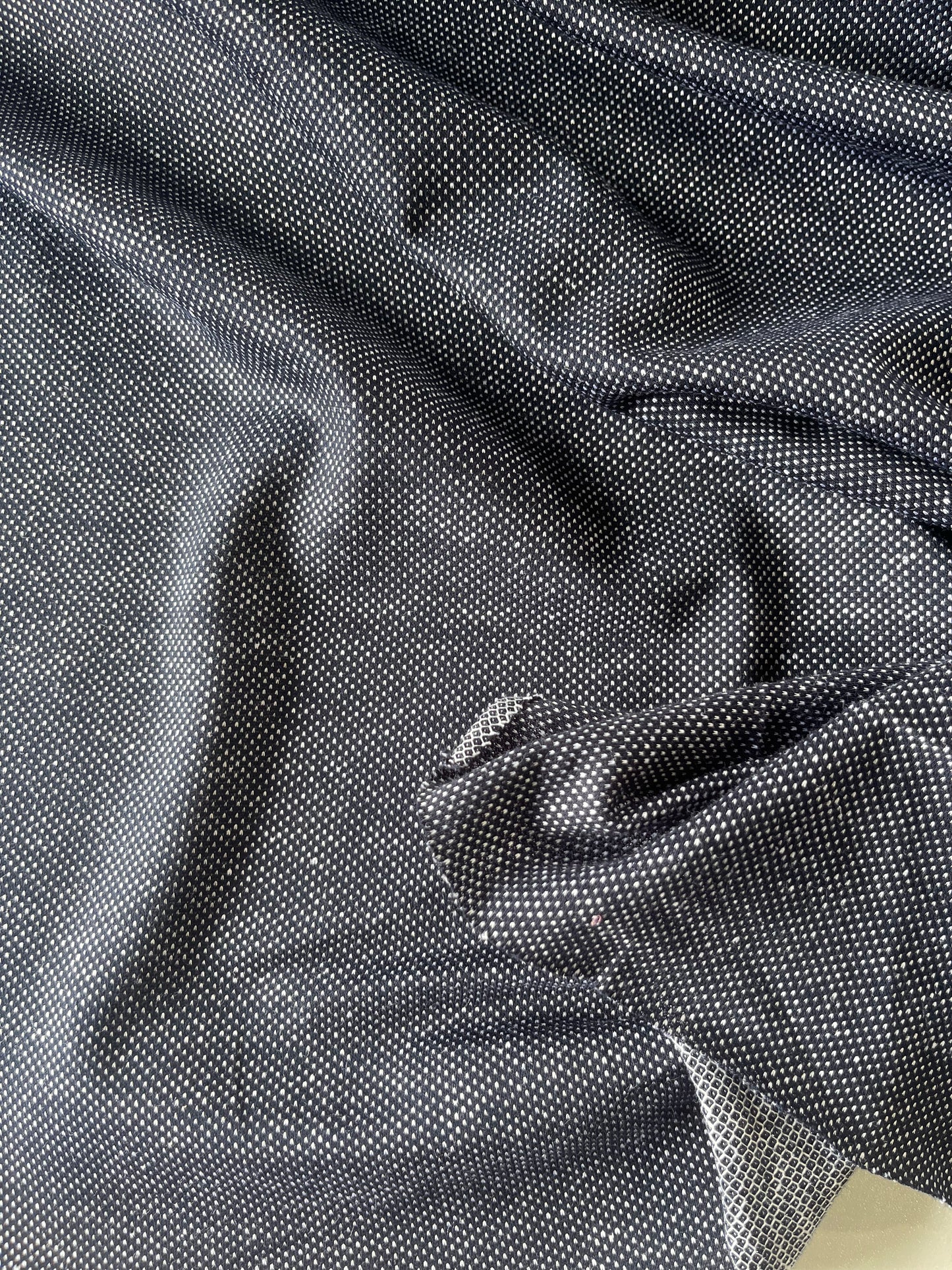 GARRY 015  jersey linen/cotton piqué