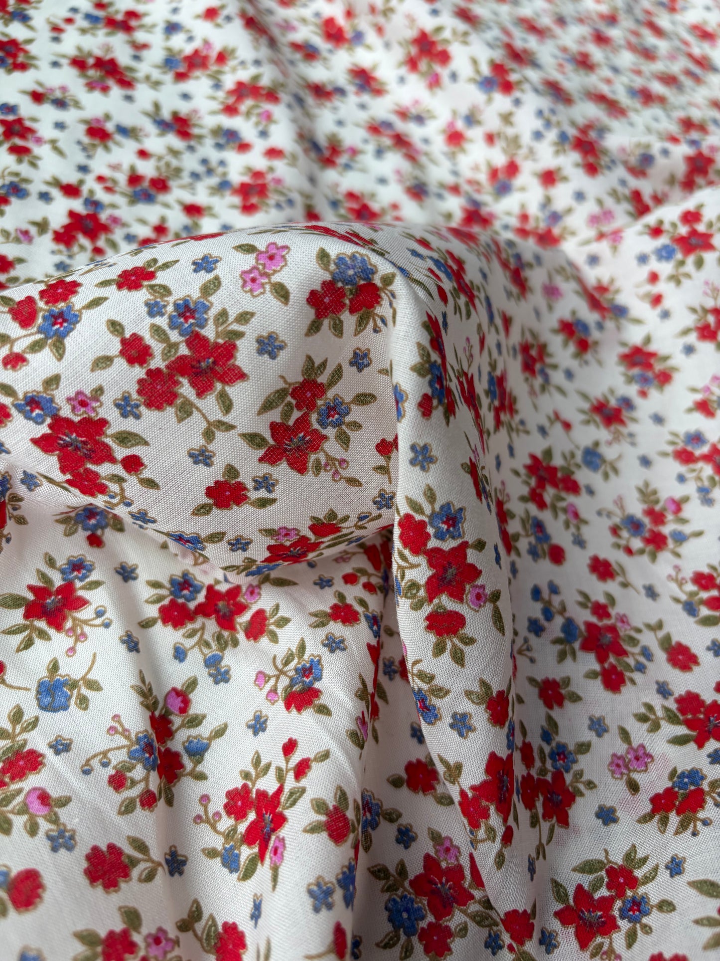 PAZZO 030 cotton voile small flowers