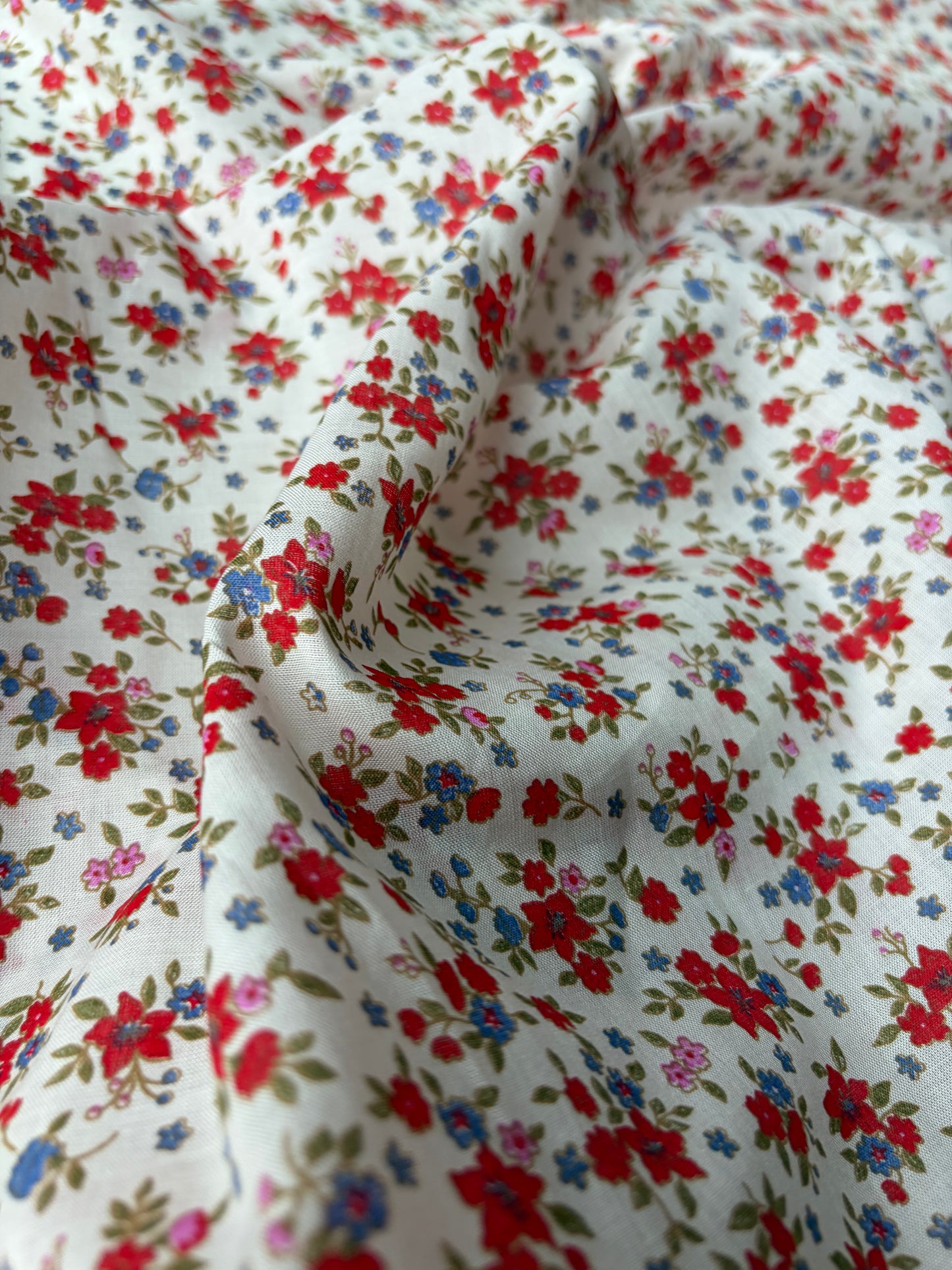PAZZO 030 cotton voile small flowers