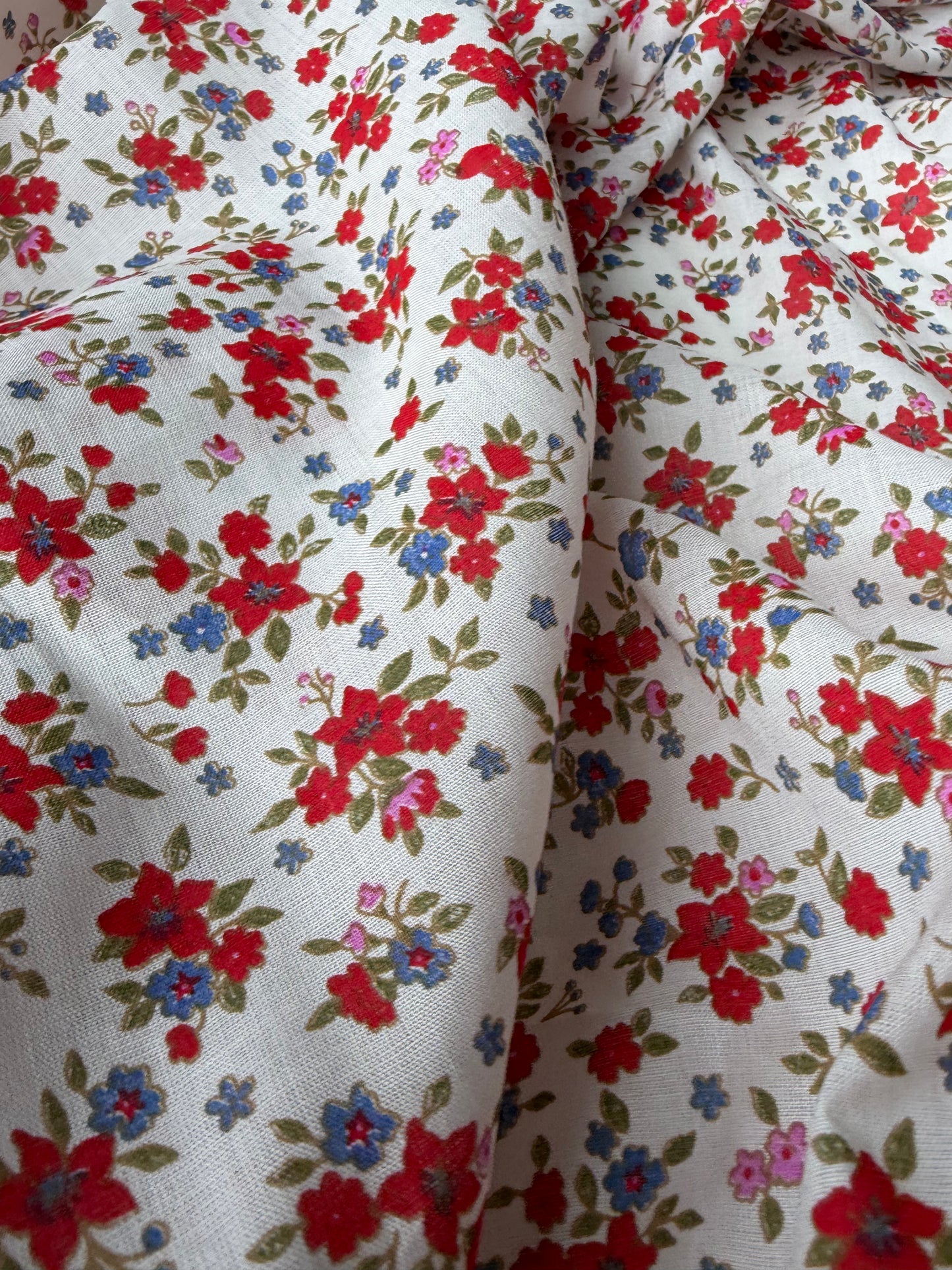 PAZZO 030 cotton voile small flowers