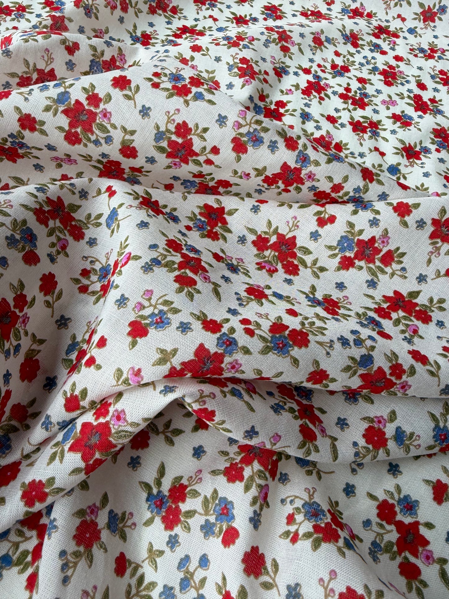 PAZZO 030 cotton voile small flowers