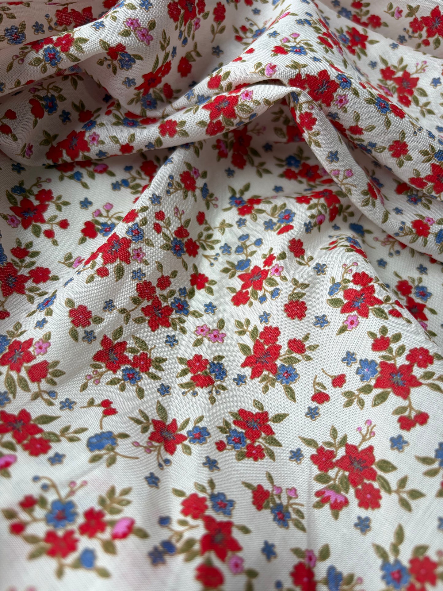 PAZZO 030 cotton voile small flowers