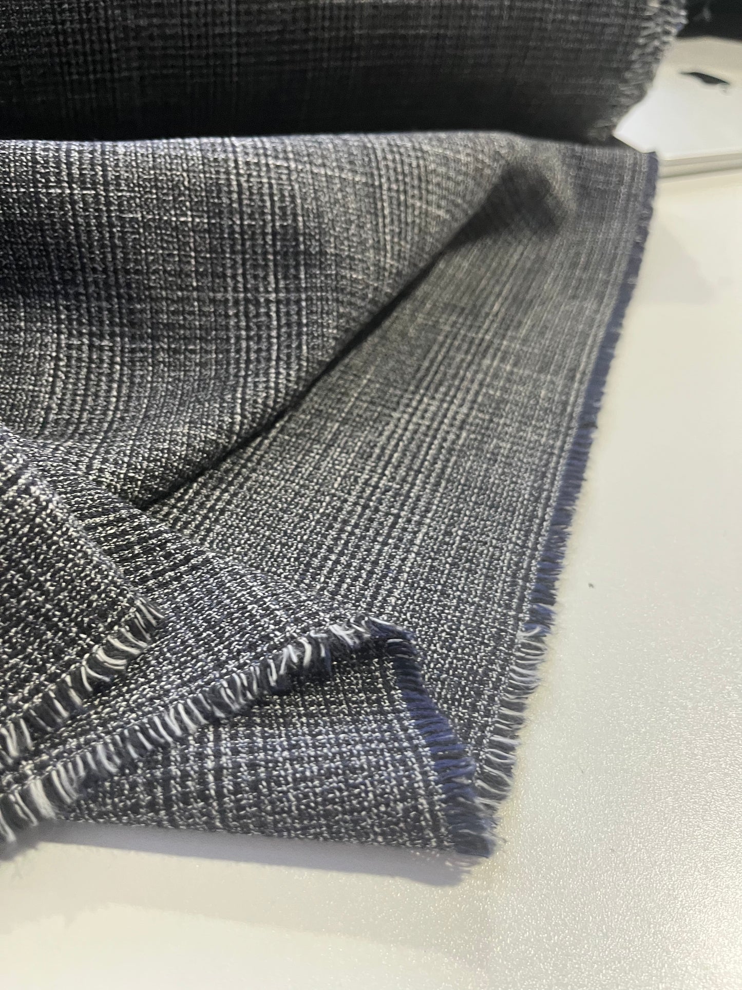 GARRY 018 linen check navy