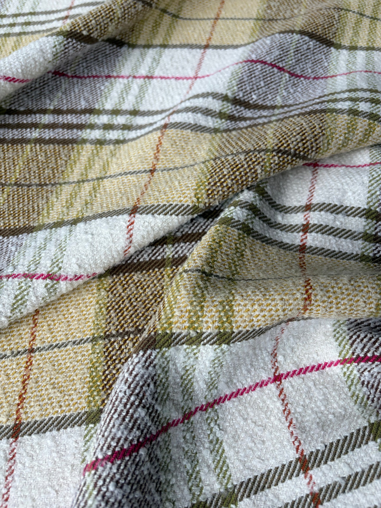 TOTO 037 heavy cotton check vintage look