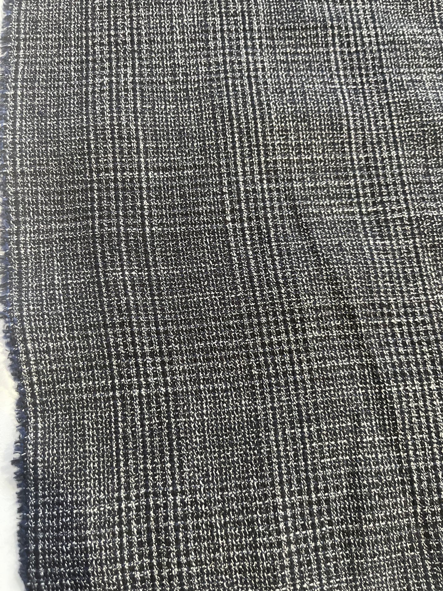 GARRY 018 linen check navy