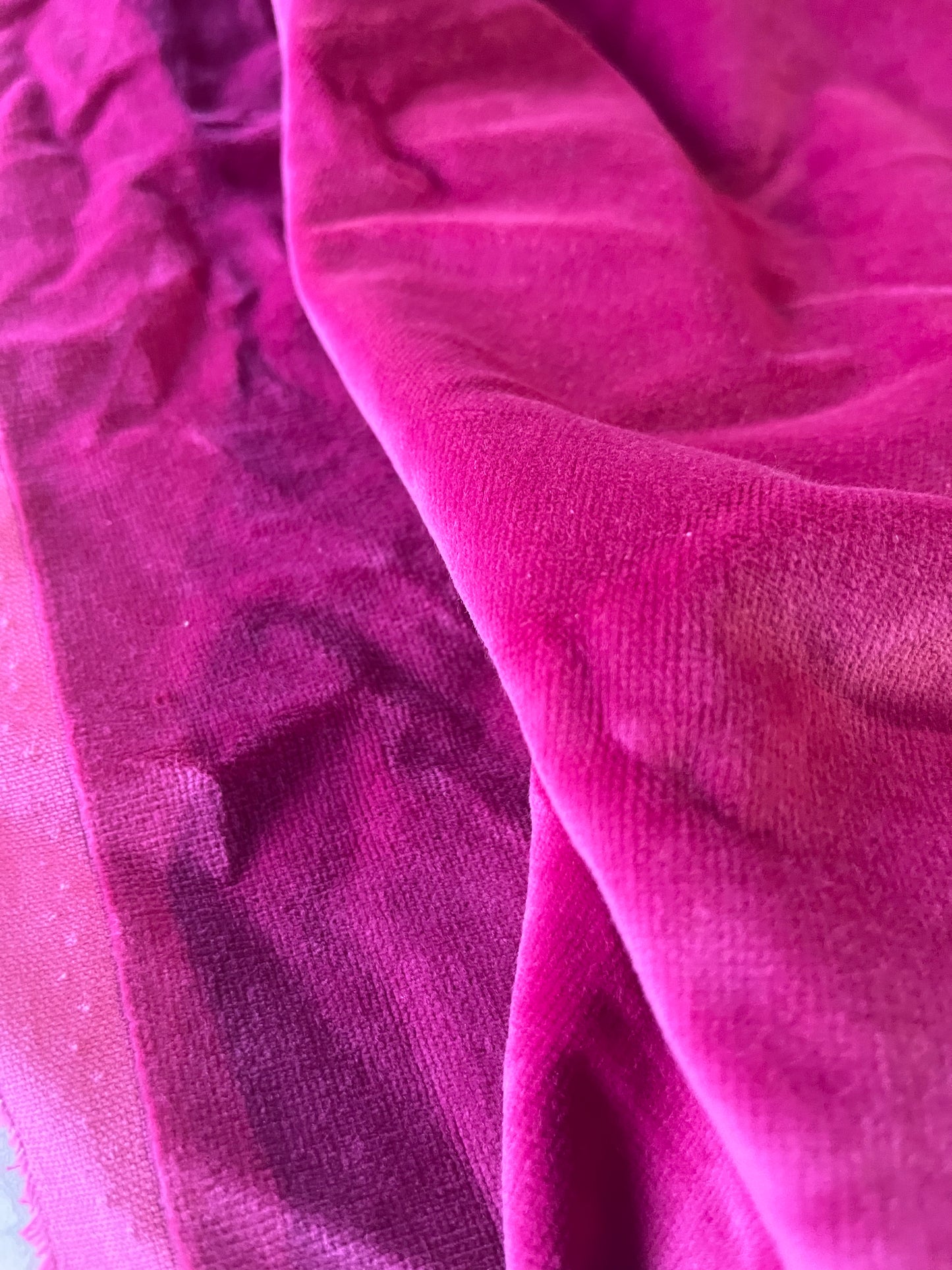 BACCHUS 016 cotton velvet babycord lollypop