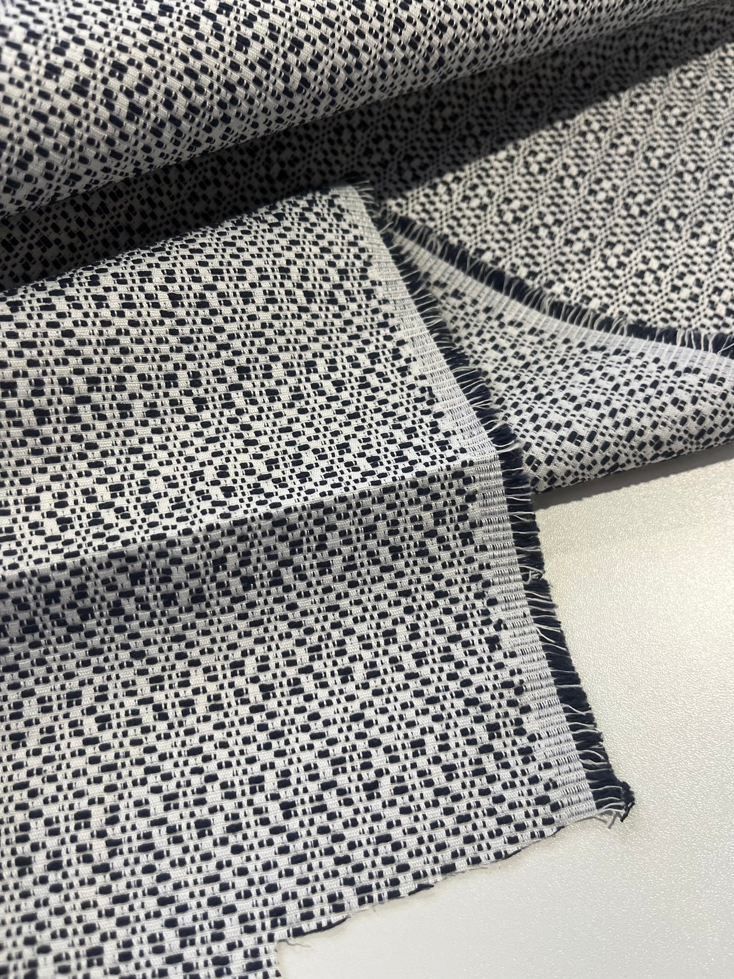 GARRY 019 cotton tweed Chanel style