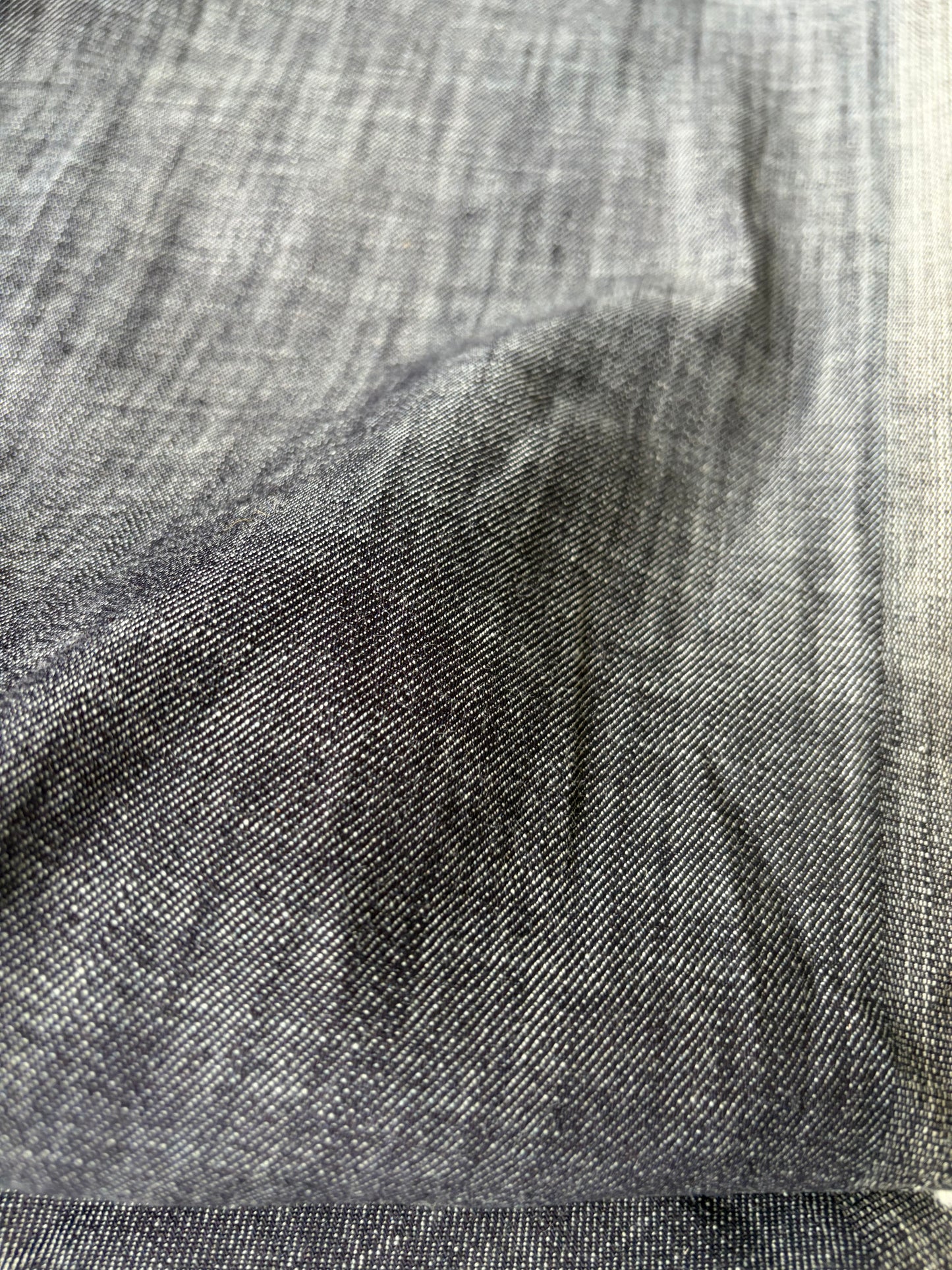 DENIM DROP 230 midweight stretch denim slub