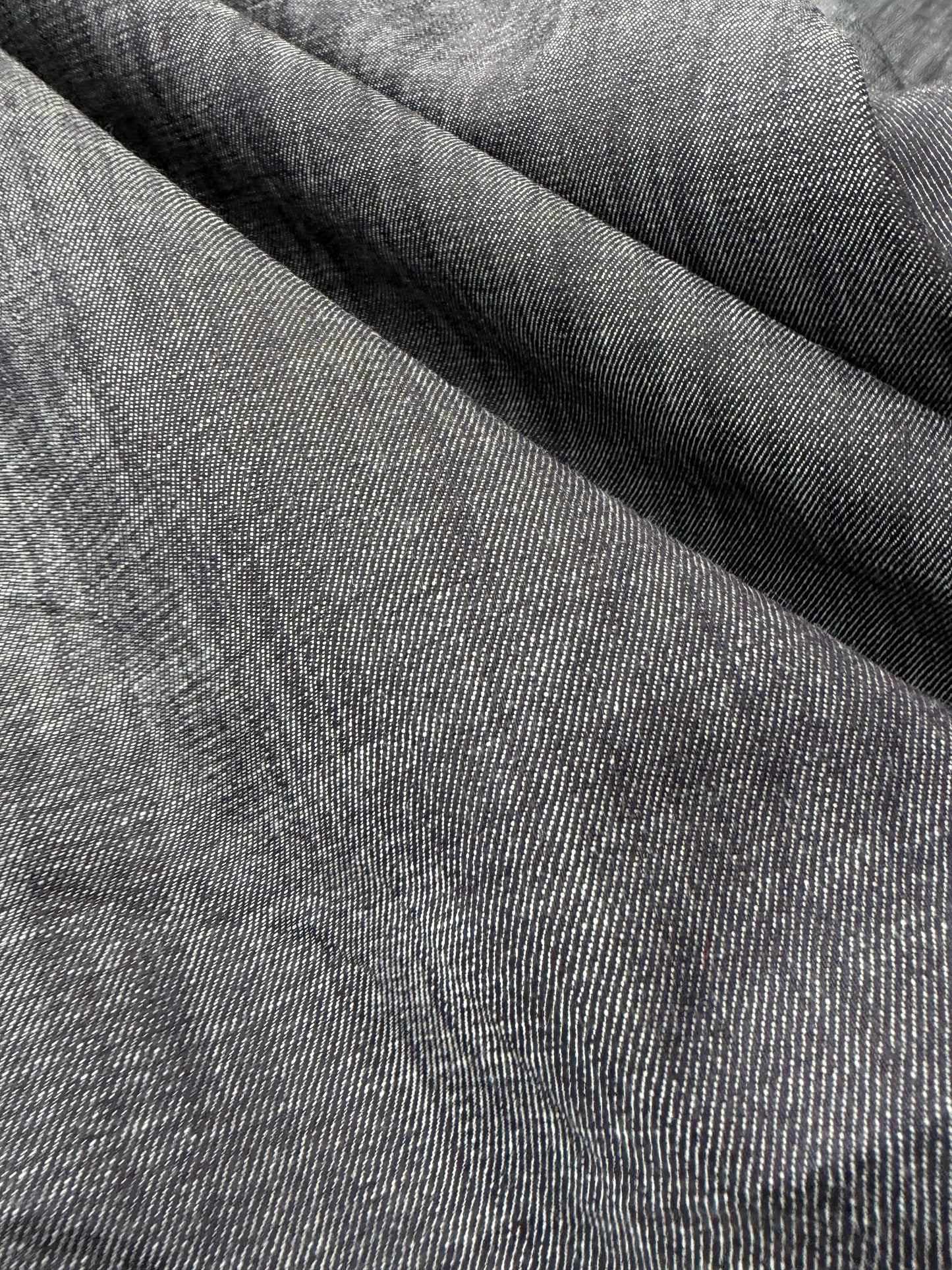 DENIM DROP 230 midweight stretch denim slub